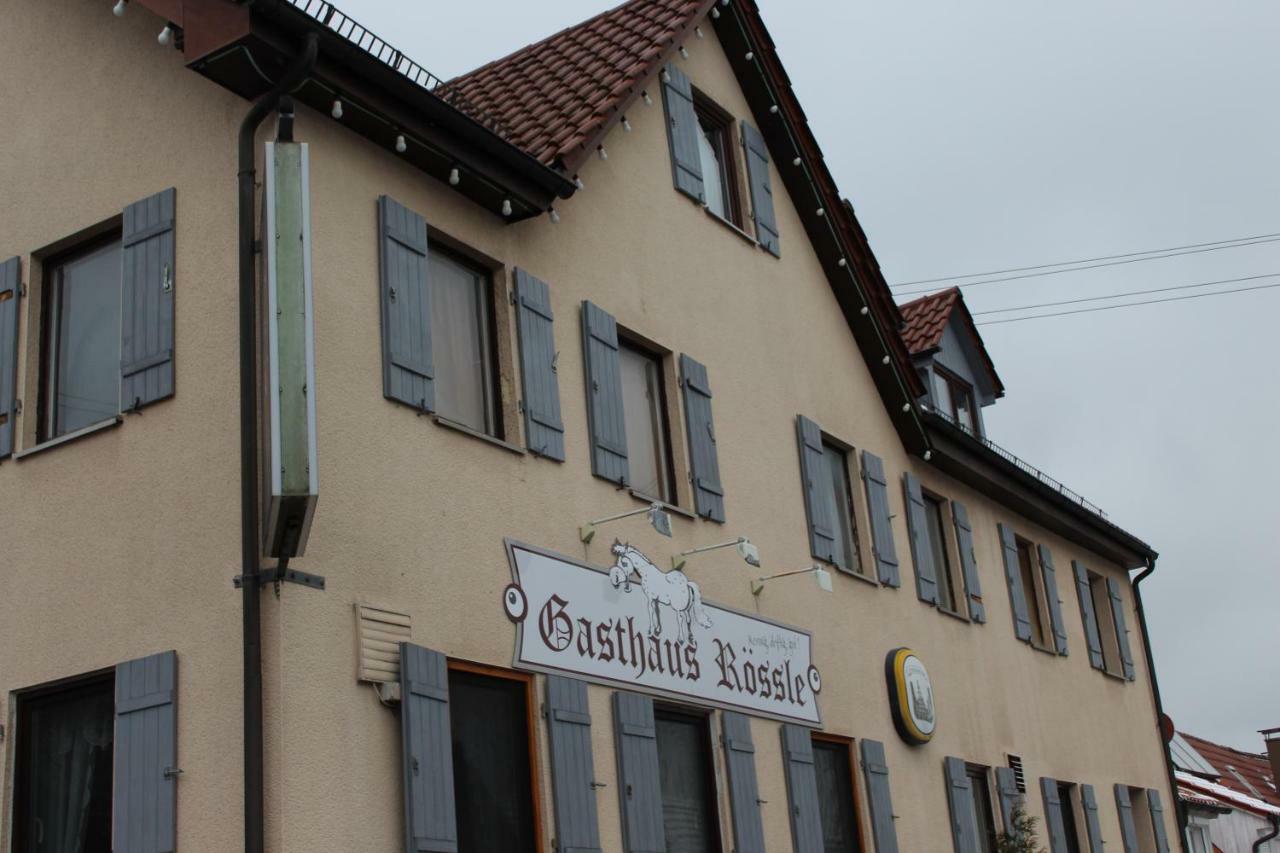 Gasthof Roessle Ochsenwang Bissingen an der Teck エクステリア 写真