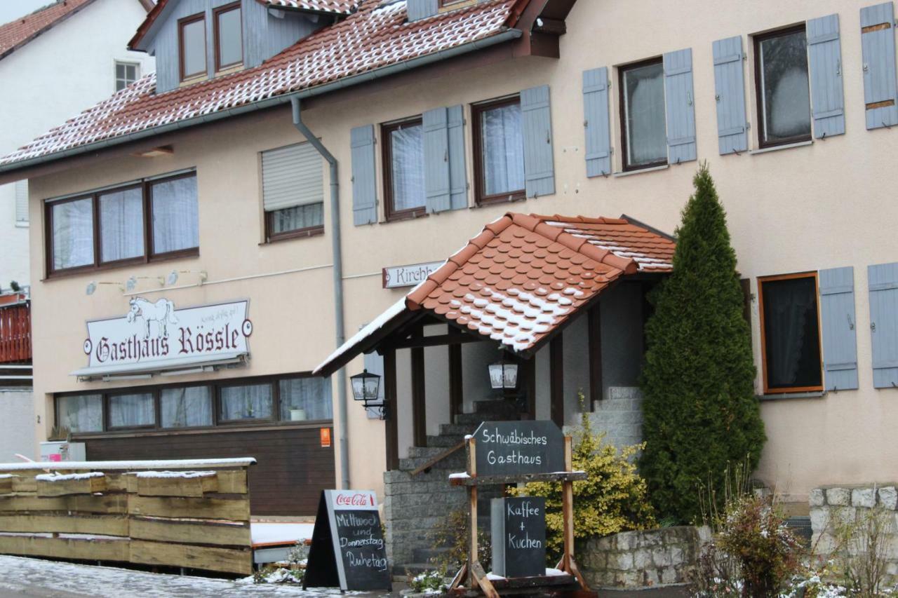 Gasthof Roessle Ochsenwang Bissingen an der Teck エクステリア 写真